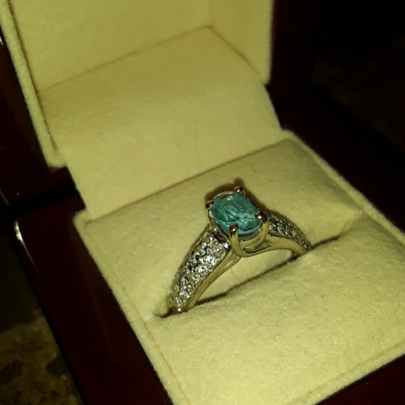 14k white gold ring - Picture 3 of 4